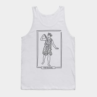 Artemisa Greek Goddess Tank Top